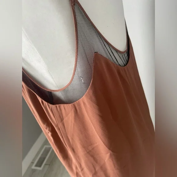 BABATON camisole slip dress with sheer upper size medium - Picture 6 of 8